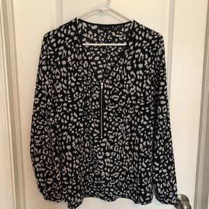 Leopard print Apt 9 EUC top